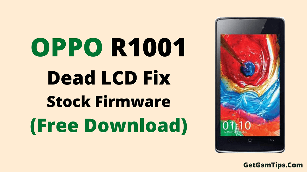Oppo R1001 device image