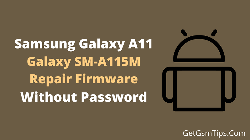 Samsung SM-A115M Firmware