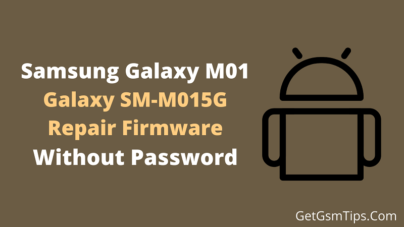 Samsung SM-M015G Firmware