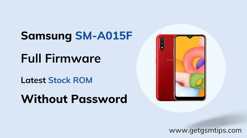 Samsung SM-A015F Firmware