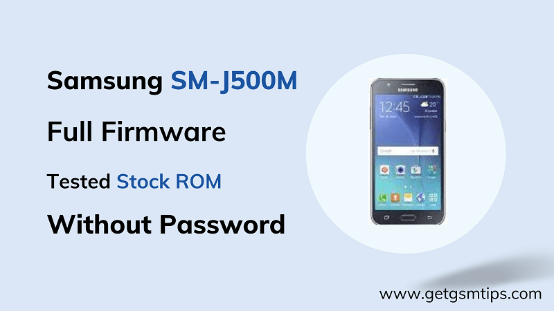 Samsung SM-J500M Flash File