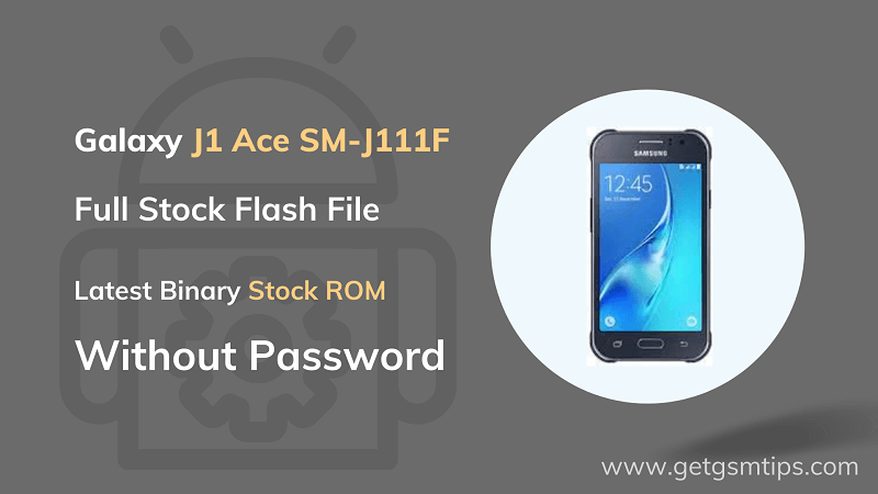 Full Firmware For SM-J111F