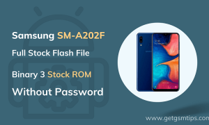 Samsung SM-A202F Binary 3 Full Firmware