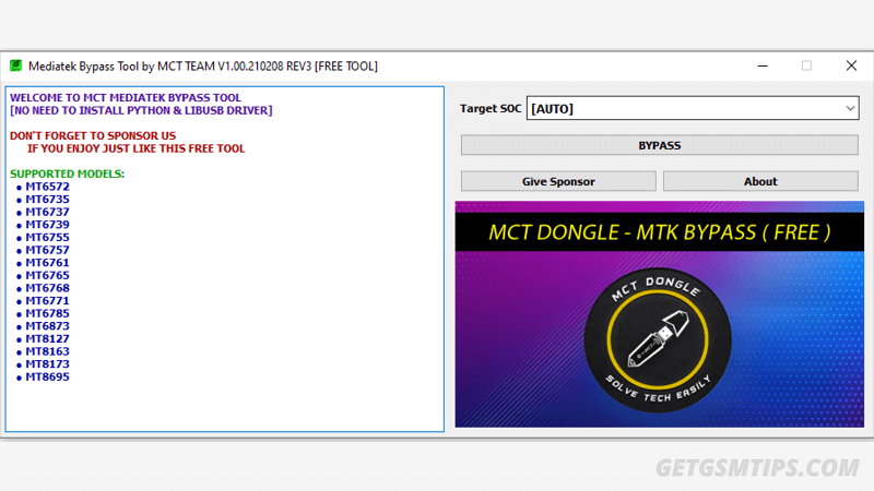 MCT MediaTek Bypass Tool