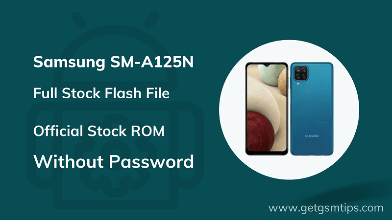 Samsung SM-A125N Firmware
