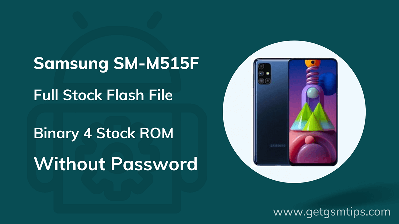 SM-M515F Binary 4 Full Firmware