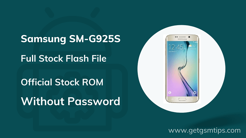 Samsung SM-G925S Firmware