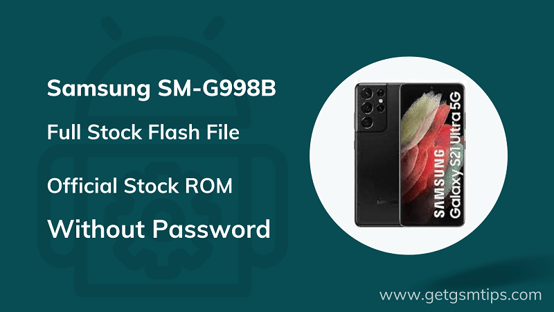 Samsung SM-G998B Firmware