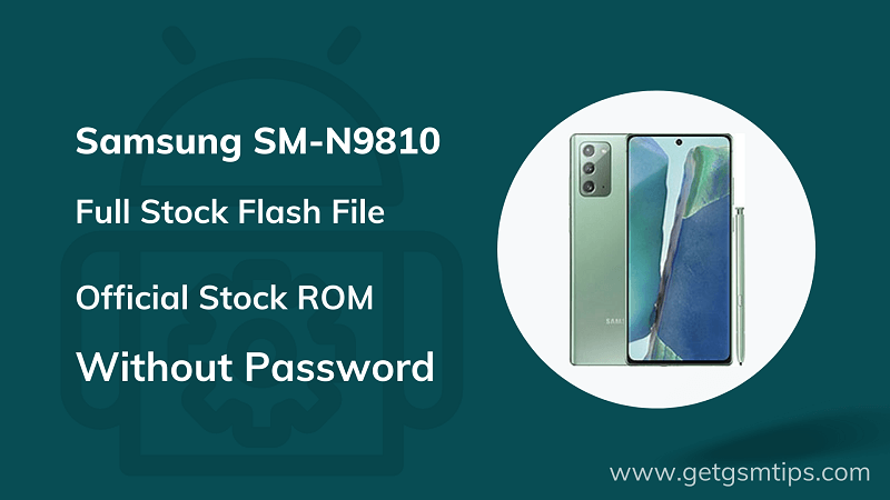 Samsung SM-N9810 Firmware