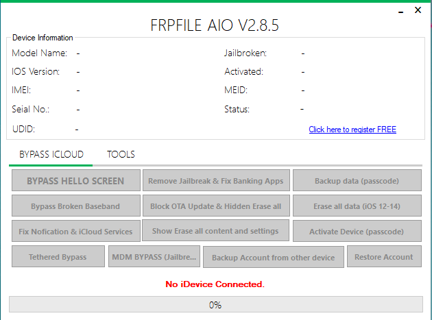 iFrpfile All In One Tool AIO v2.8.5