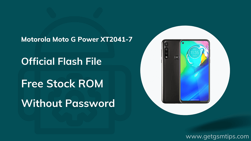 Motorola Moto G Power XT2041-7 Firmware