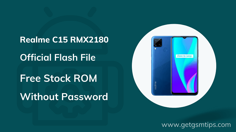 Realme C15 RMX2180 Firmware
