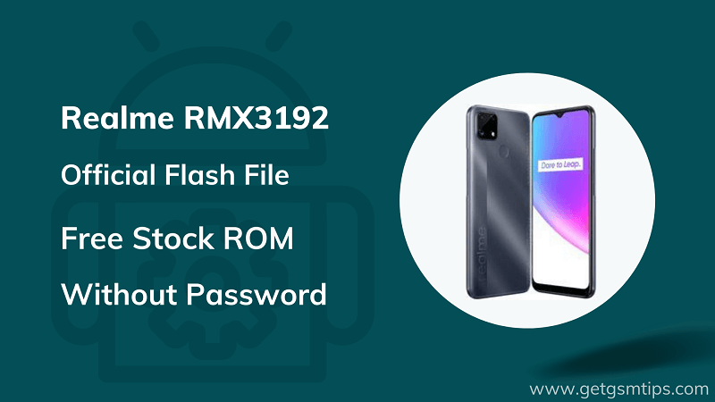 Realme RMX3192 Firmware
