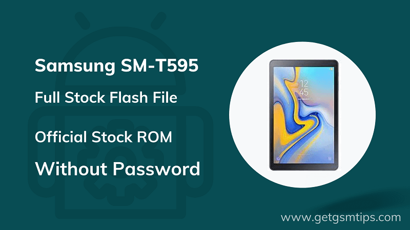 Samsung SM-T595 Firmware