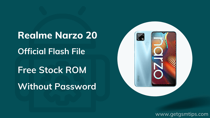 Realme Narzo 20 RMX2193 Firmware
